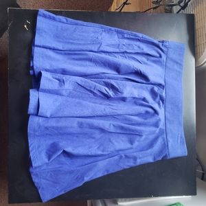 UO Blue Skater Skirt